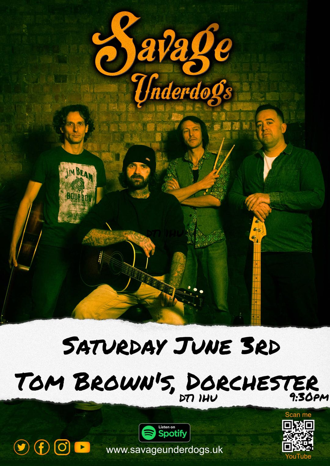 June 2023 gigs in Dorchester